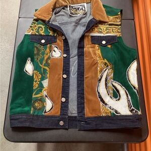 NVIDIA Multicolor Patterned Vest